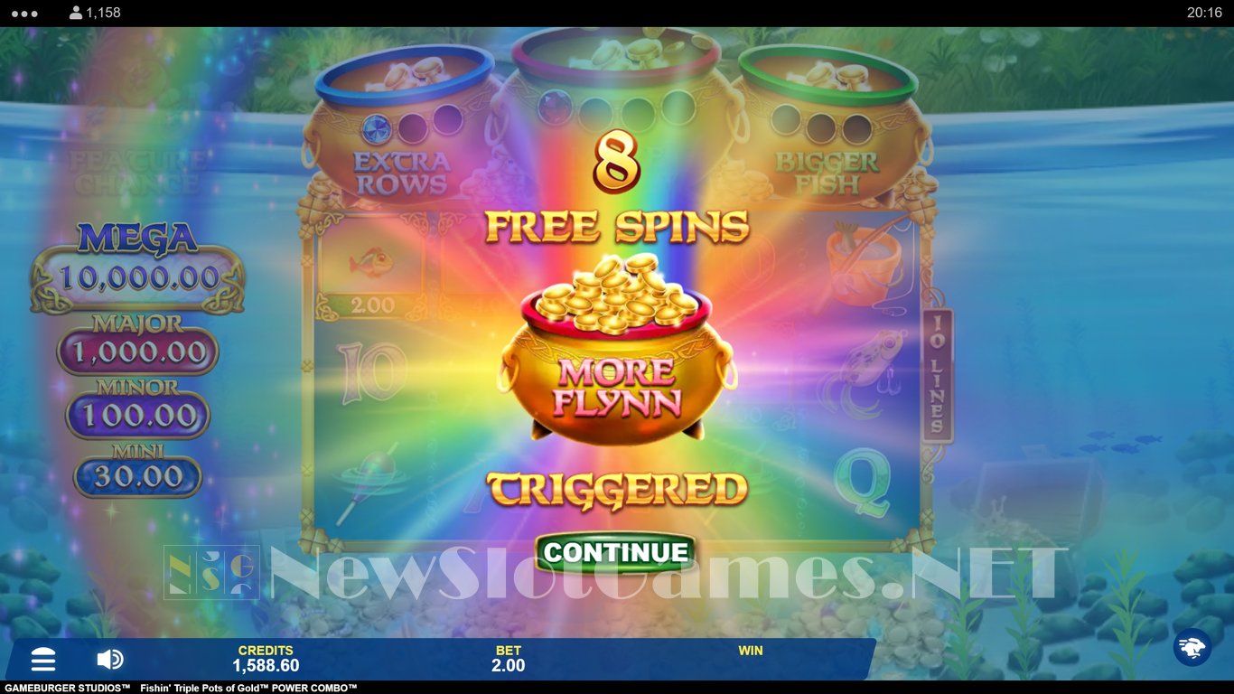 Fishin Triple Pots of Gold Power Combo Slot Slot Image in Demo - pic. 7
