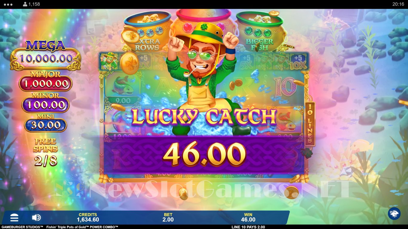 Fishin Triple Pots of Gold Power Combo Slot Slot Image in Demo - pic. 8