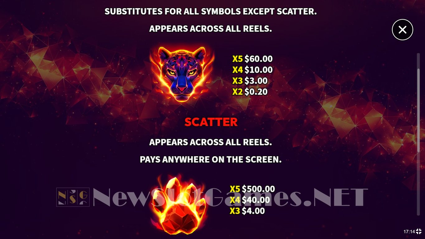 Flaming Jaguar Slot Slot Image in Demo - pic. 11