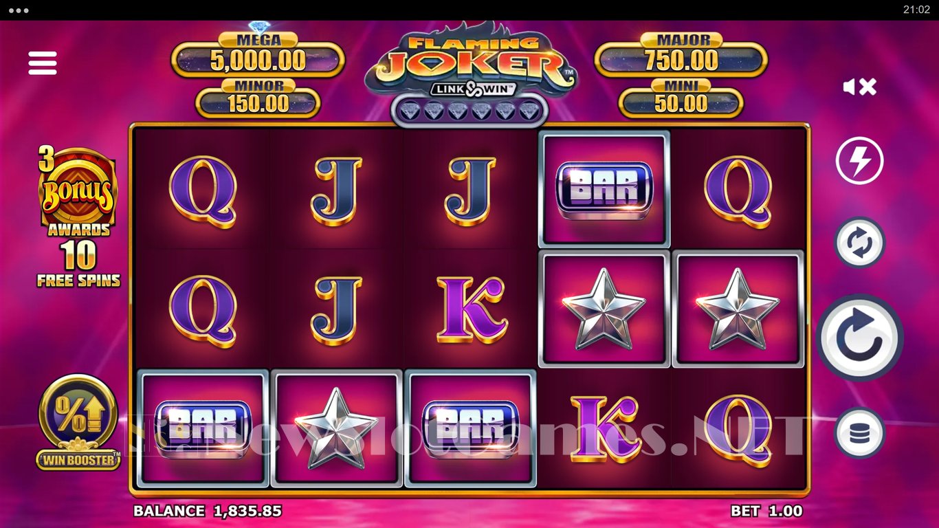 Flaming Joker Link & Win Slot Demo Image