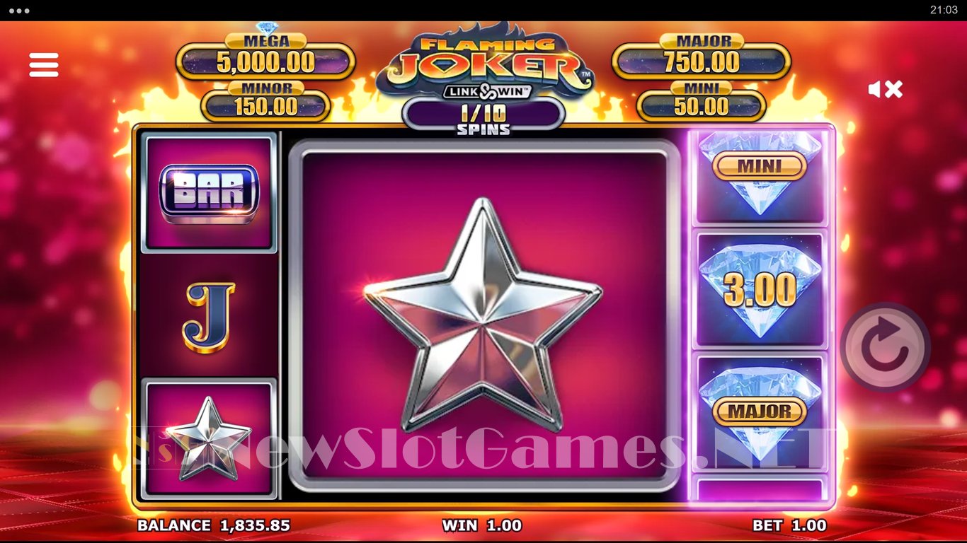 Flaming Joker Link & Win Slot Slot Image in Demo - pic. 4