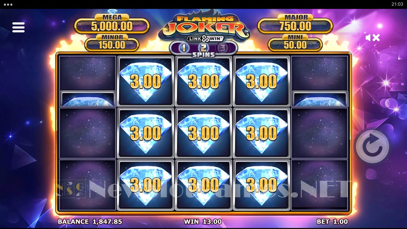 Flaming Joker Link & Win Slot Slot Image in Demo - pic. 6