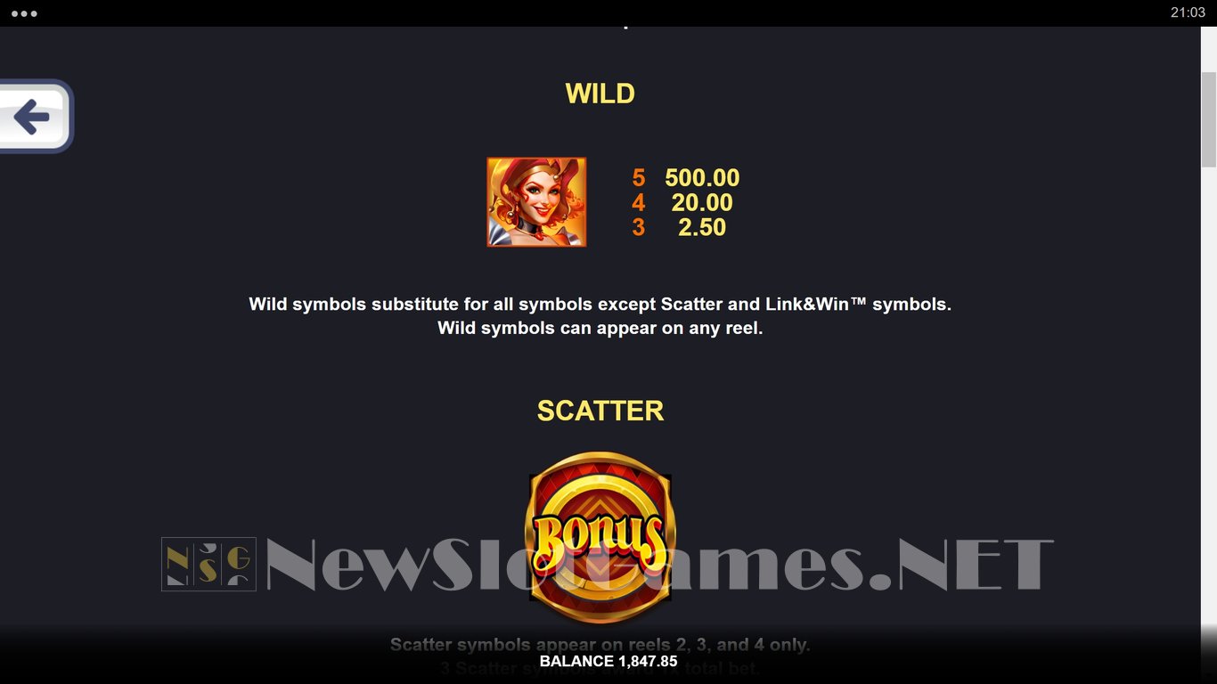 Flaming Joker Link & Win Slot Slot Image in Demo - pic. 7