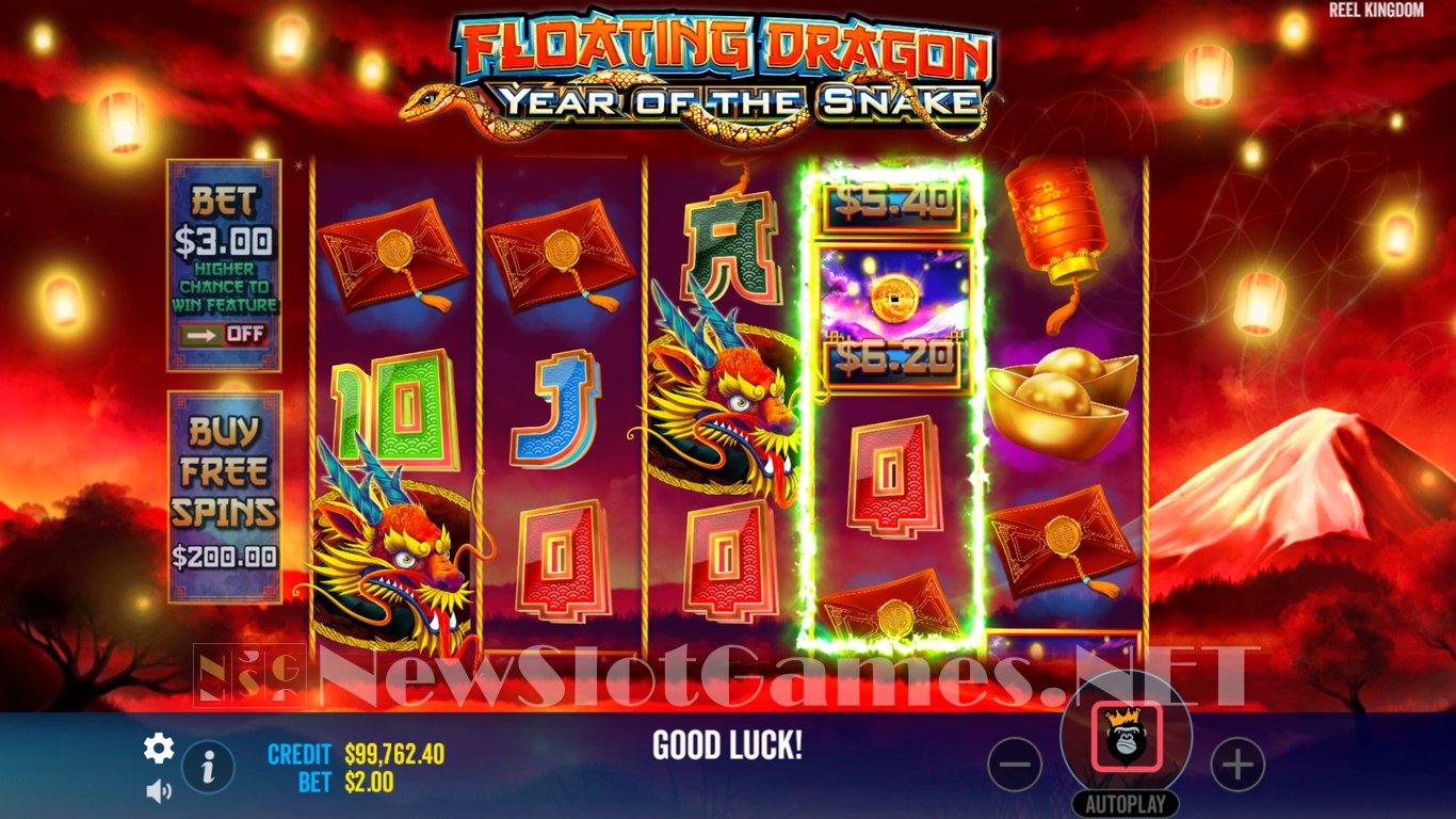 Floating Dragon Year of the Snake Slot Slot Image in Demo - pic. 11