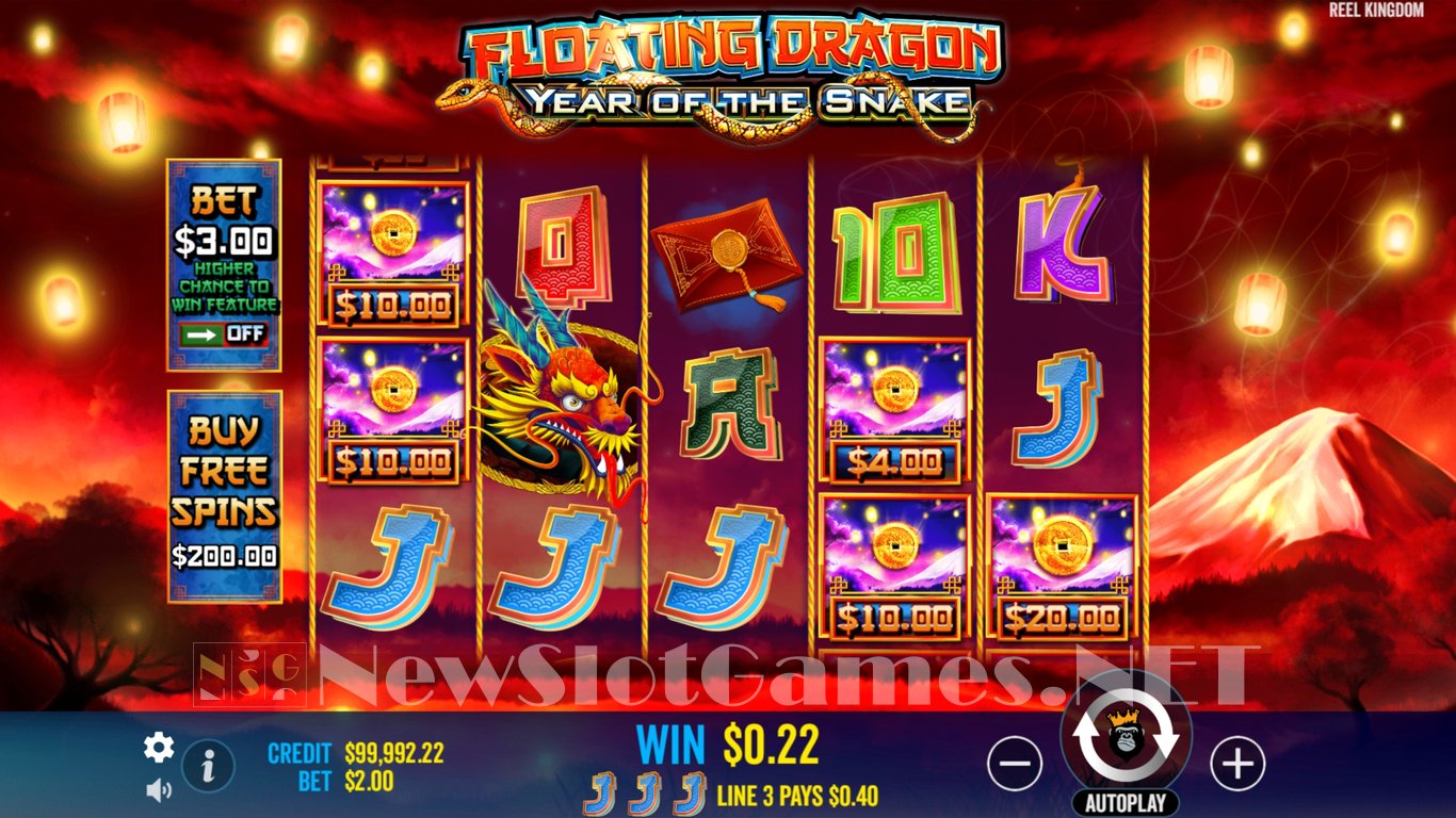 Floating Dragon Year of the Snake Slot Slot Image in Demo - pic. 4