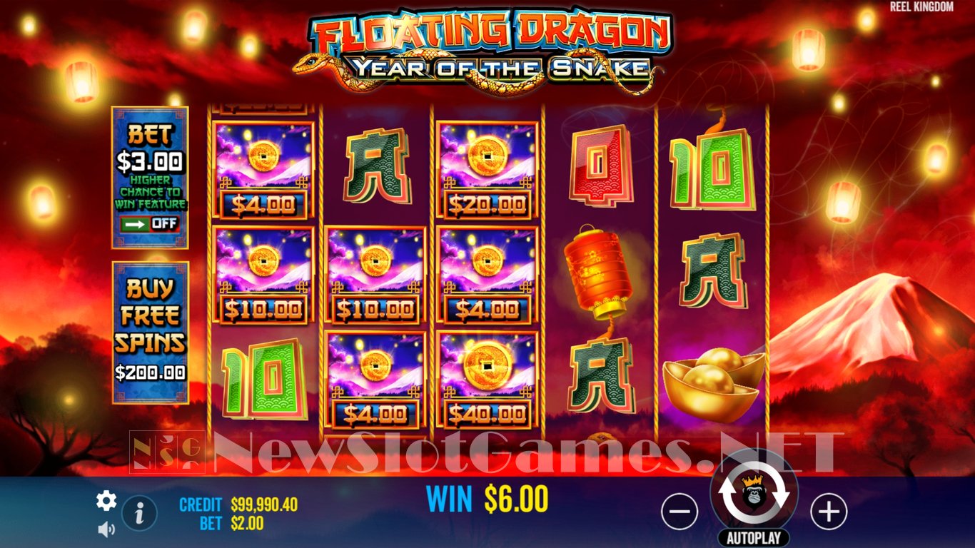 Floating Dragon Year of the Snake Slot Slot Image in Demo - pic. 6