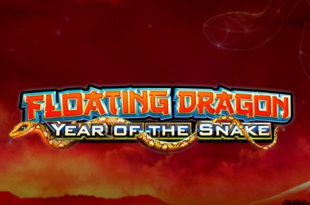 Floating Dragon Year of the Snake Slot Logo