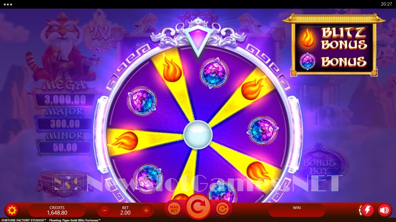 Floating Tiger Gold Blitz Fortunes Slot Slot Image in Demo - pic. 4