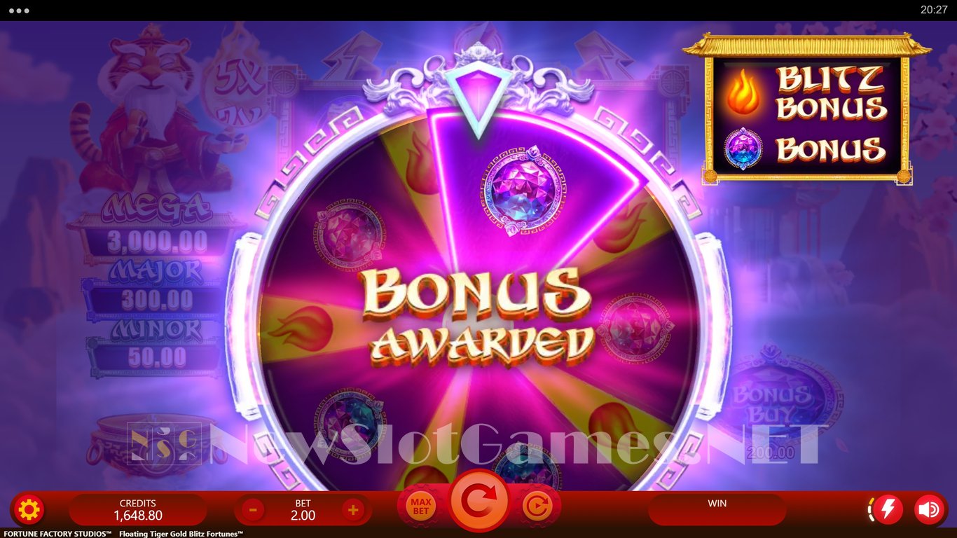 Floating Tiger Gold Blitz Fortunes Slot Slot Image in Demo - pic. 5