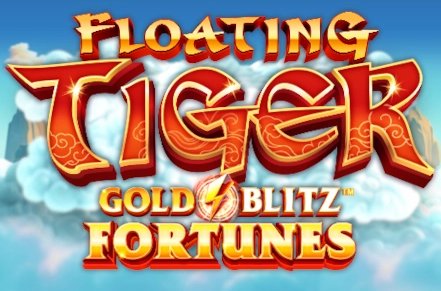 Floating Tiger Gold Blitz Fortunes Slot Logo