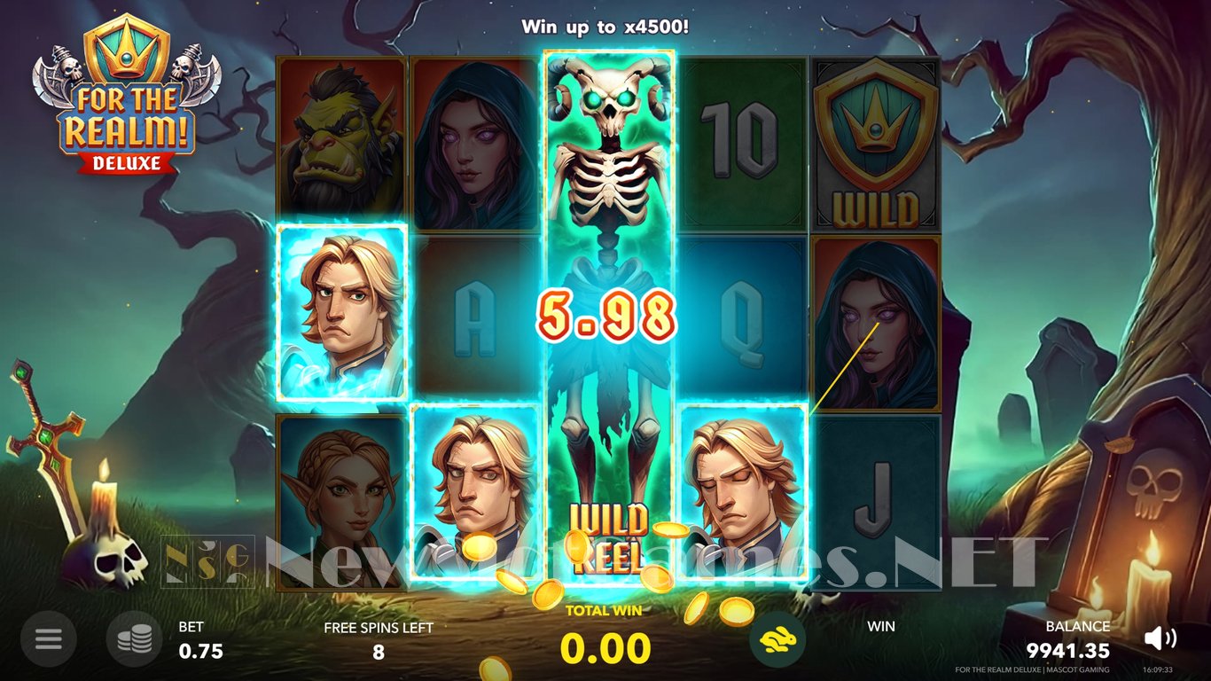 For The Realm Deluxe Slot Slot Image in Demo - pic. 8