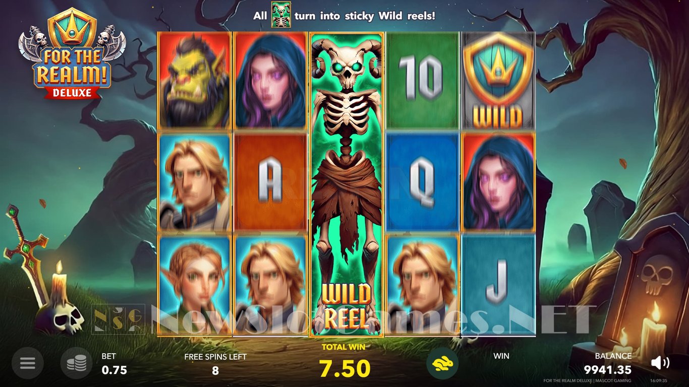 For The Realm Deluxe Slot Slot Image in Demo - pic. 9