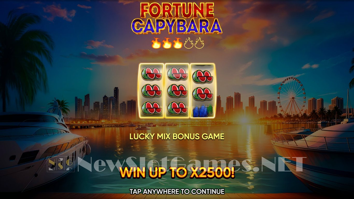 Fortune Capybara Slot Demo Image