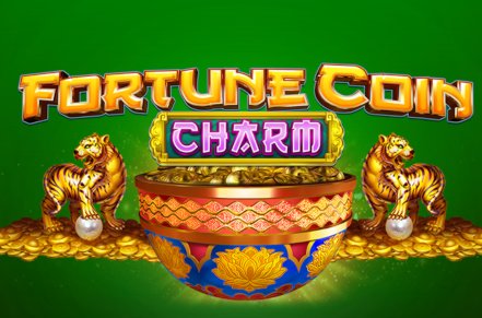 Fortune Coin Charm Slot Logo
