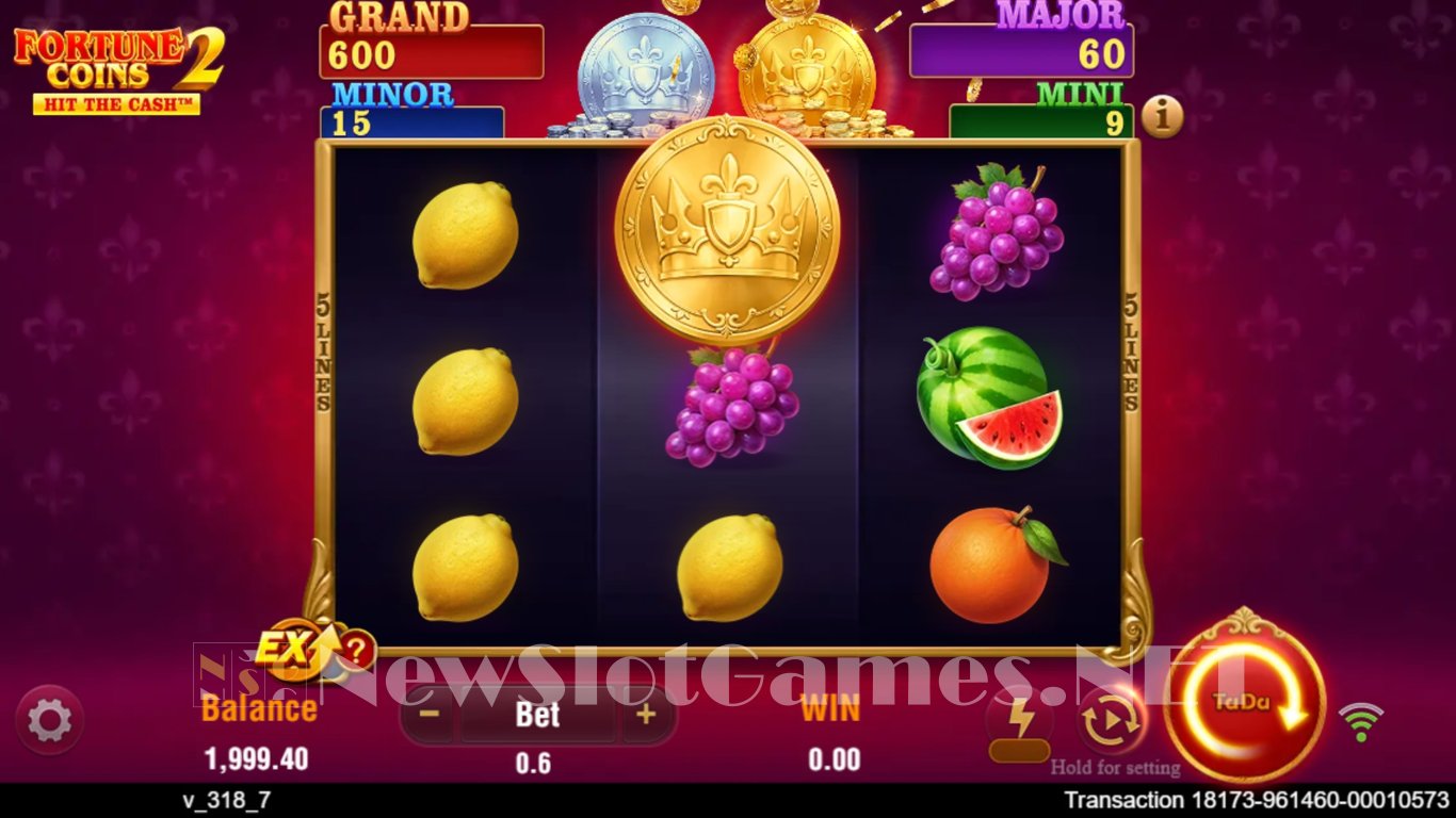 Fortune Coins 2 Slot Demo Image