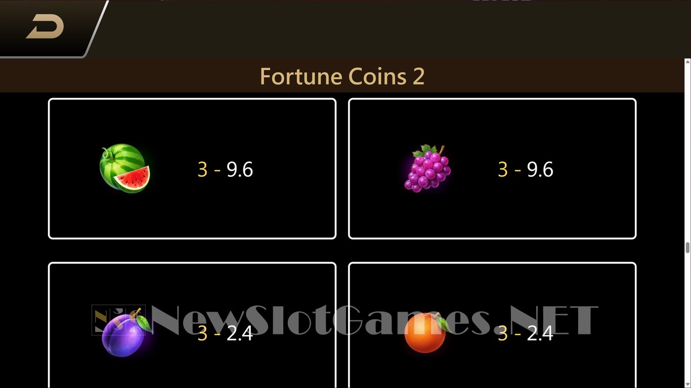 Fortune Coins 2 Slot Slot Image in Demo - pic. 9