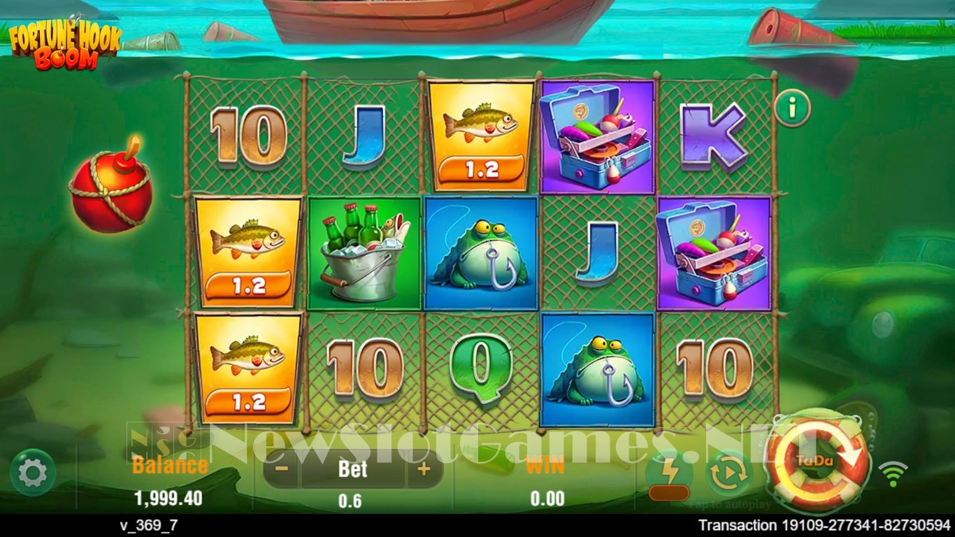 Fortune Hook Boom Slot Demo Image