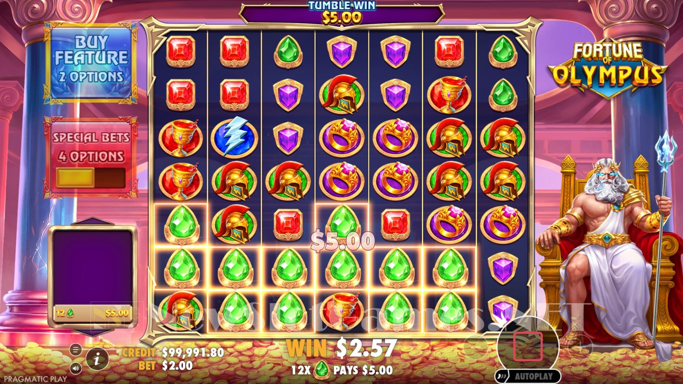 Fortune of Olympus Slot Slot Image in Demo - pic. 3