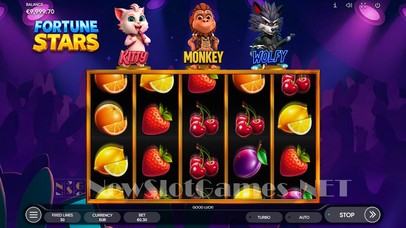 Fortune Stars Slot Demo Image