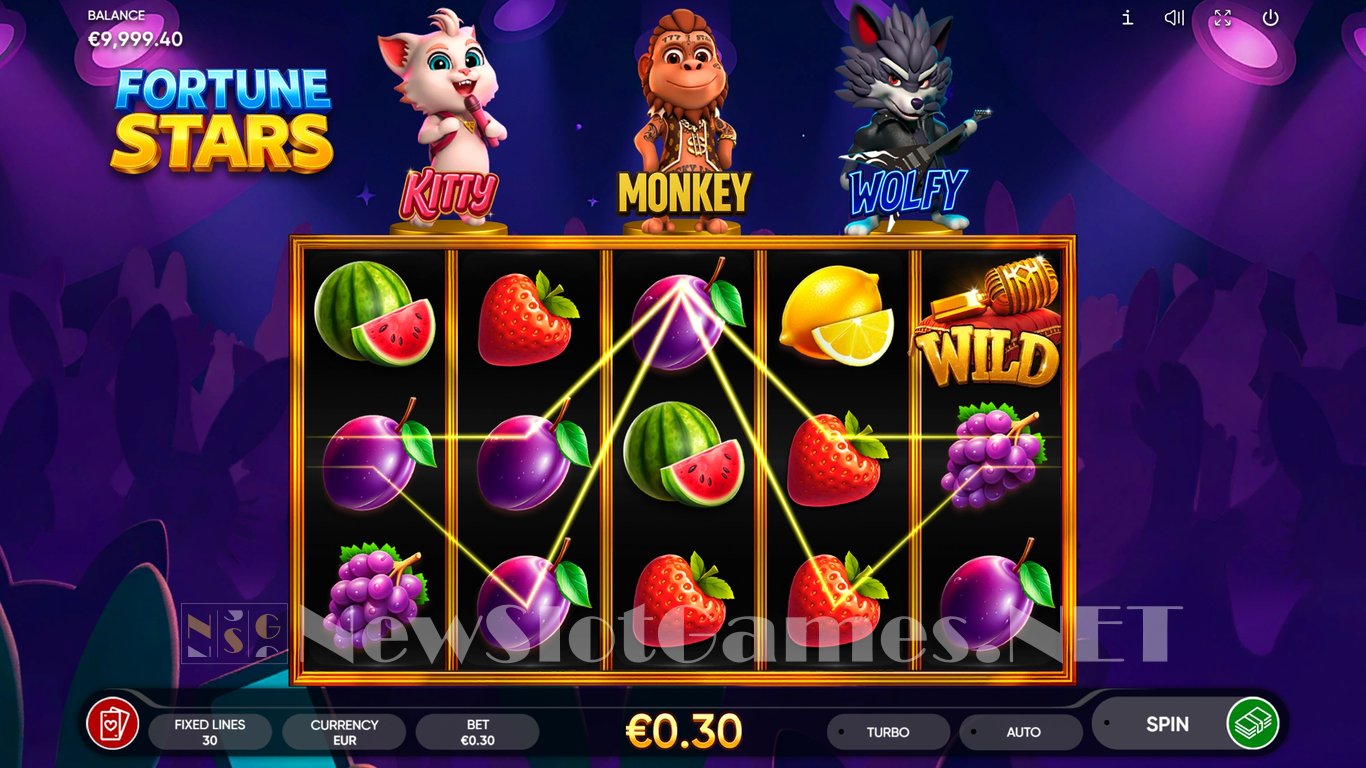 Fortune Stars Slot Slot Image in Demo - pic. 2