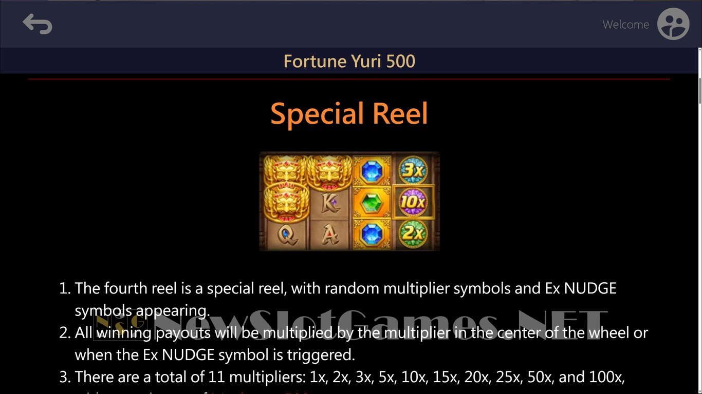 Fortune Yuri 500 Slot Slot Image in Demo - pic. 4