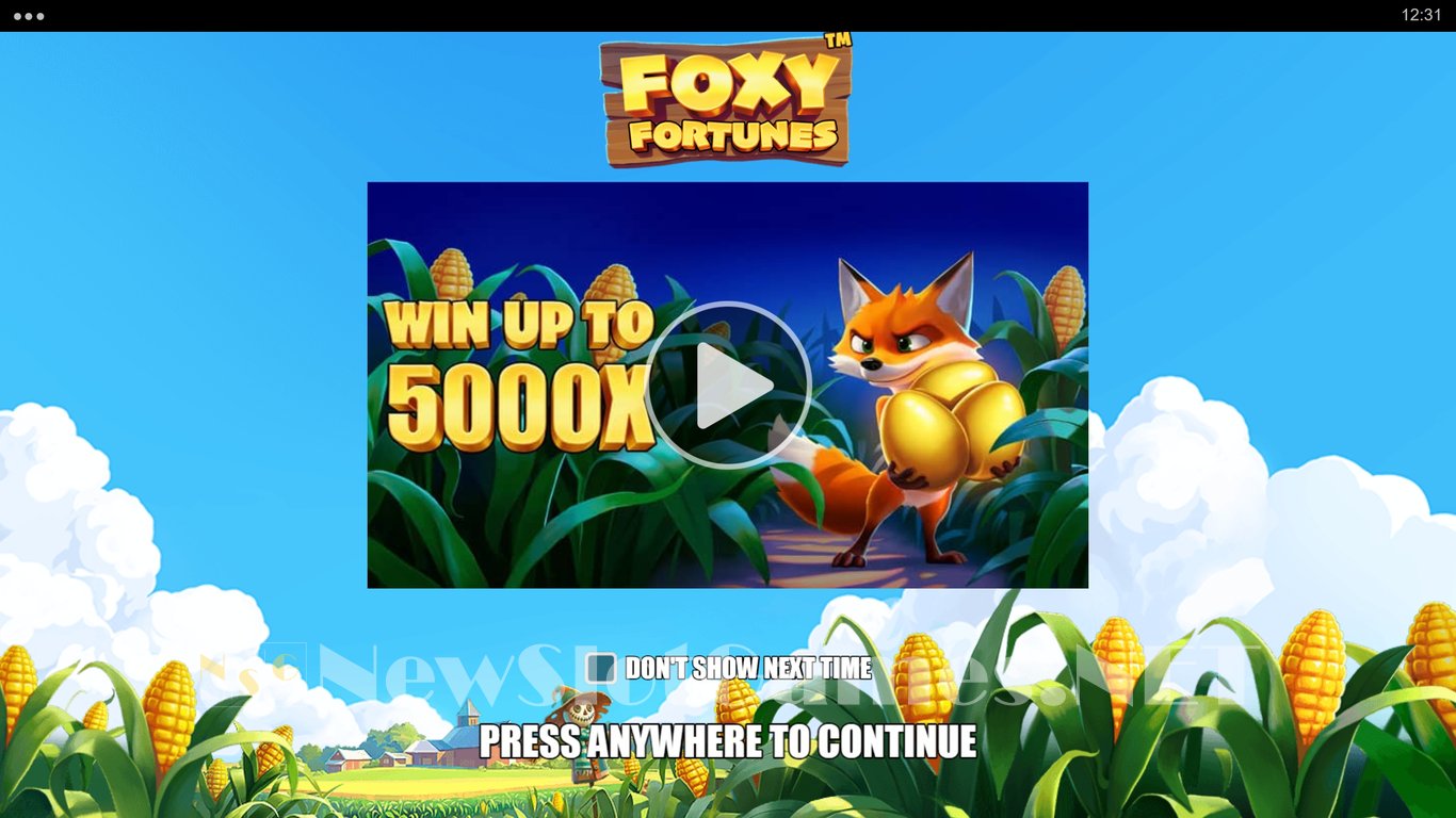 Foxy Fortunes Slot Demo Image