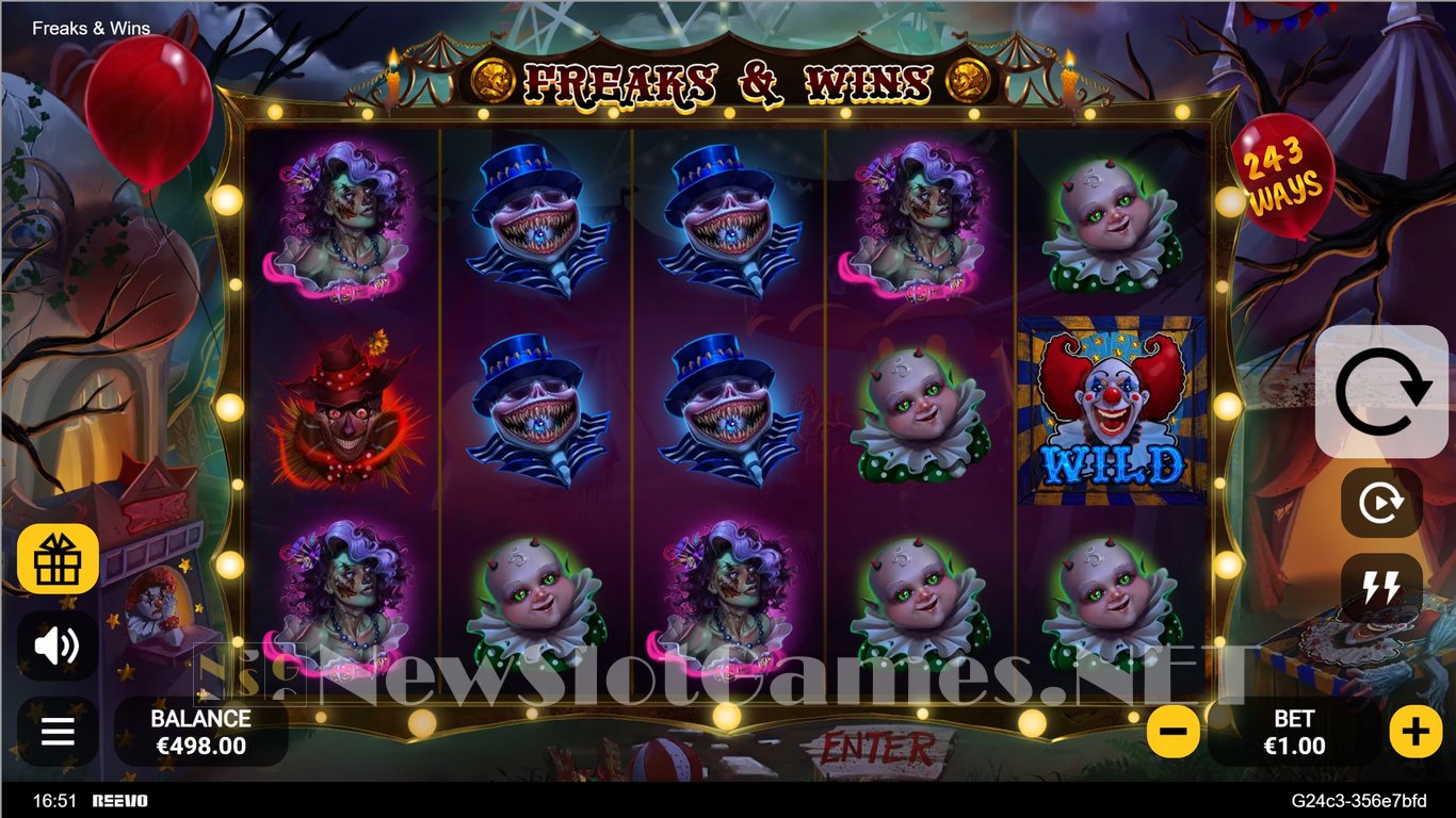 Freaks & Wins Slot Slot Image in Demo - pic. 2