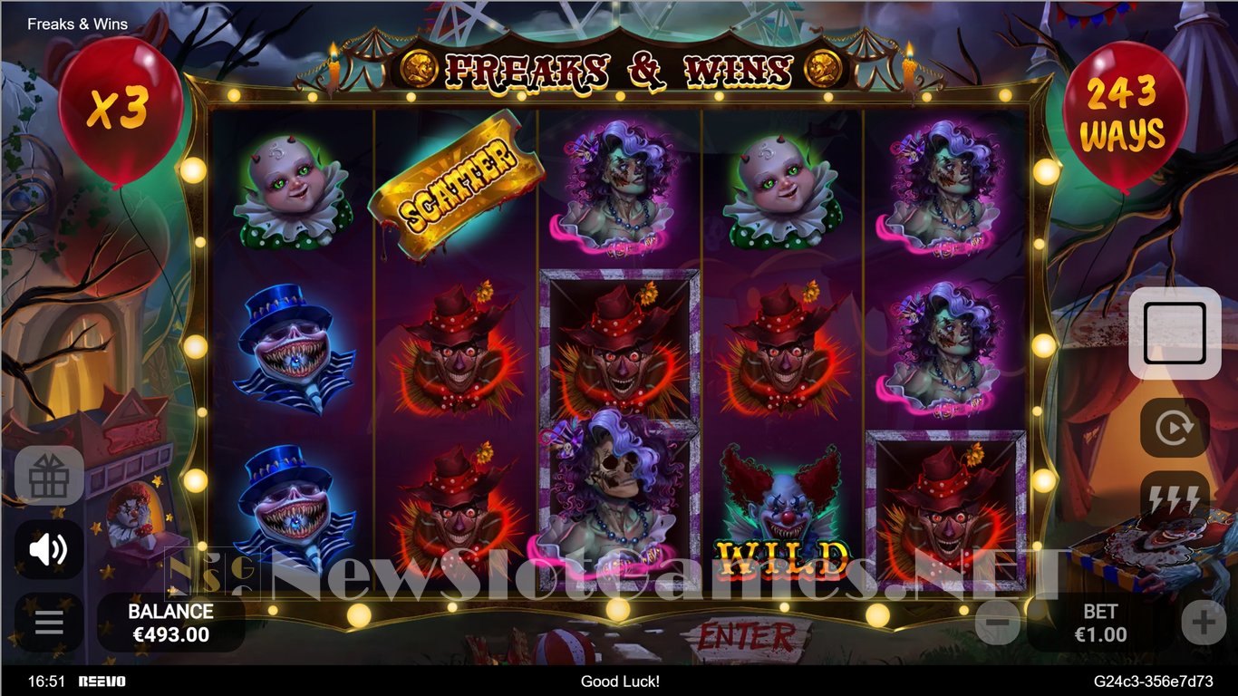 Freaks & Wins Slot Slot Image in Demo - pic. 5