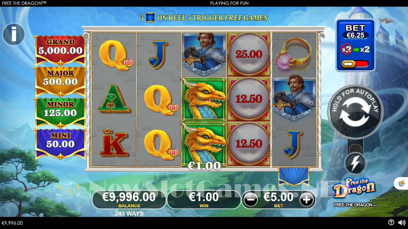 Free The Dragon Slot Demo Image