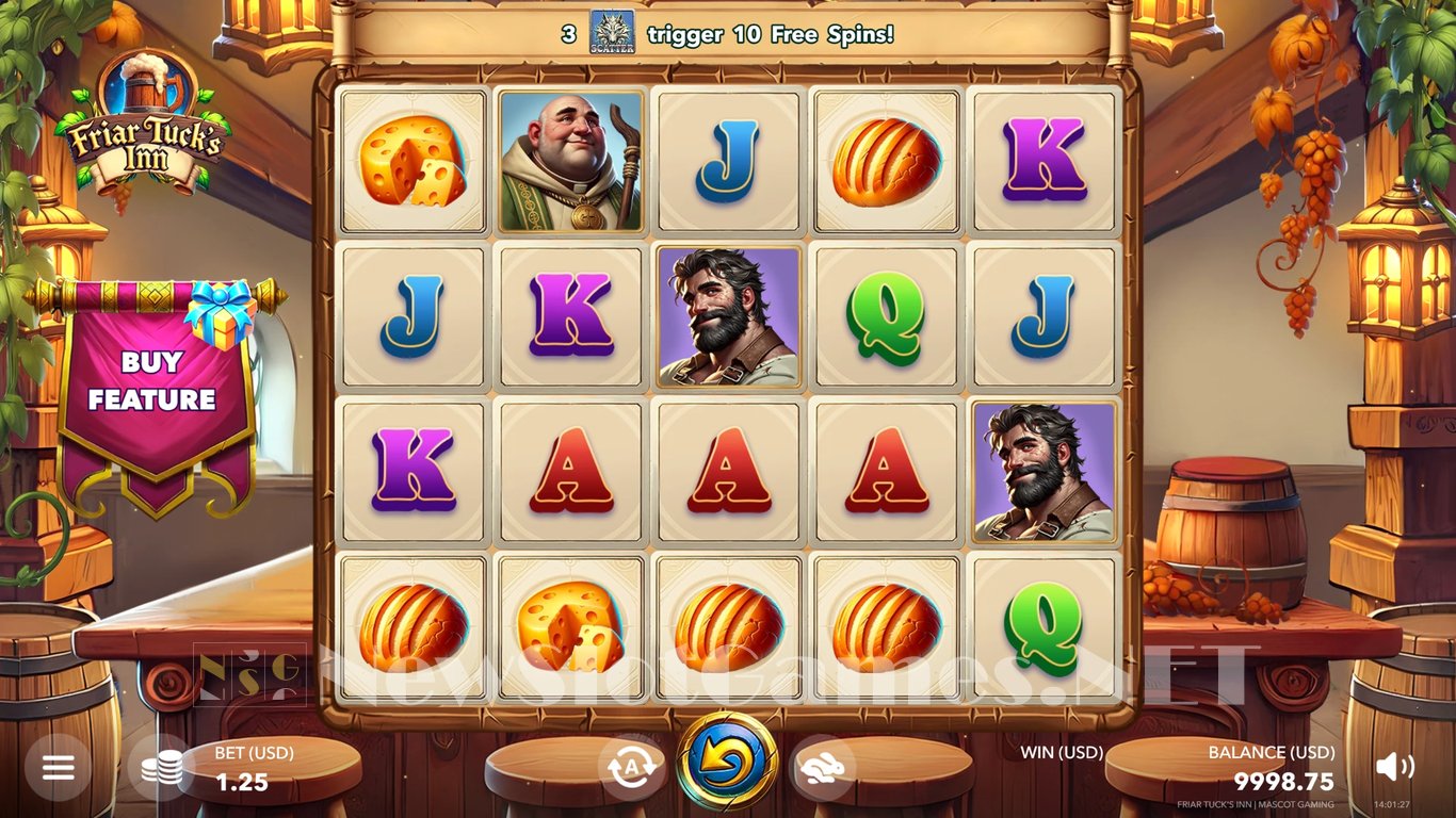 Friar Tucks Inn Slot Demo Image
