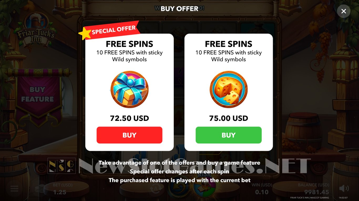 Friar Tucks Inn Slot Slot Image in Demo - pic. 6