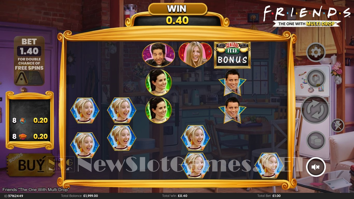 Friends The One With Multidrop Slot Demo Image