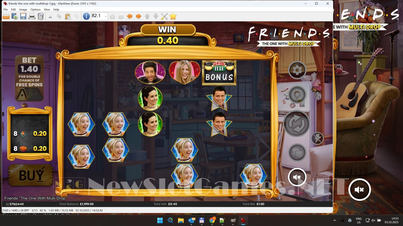 Friends The One With Multidrop Slot Slot Image in Demo - pic. 8