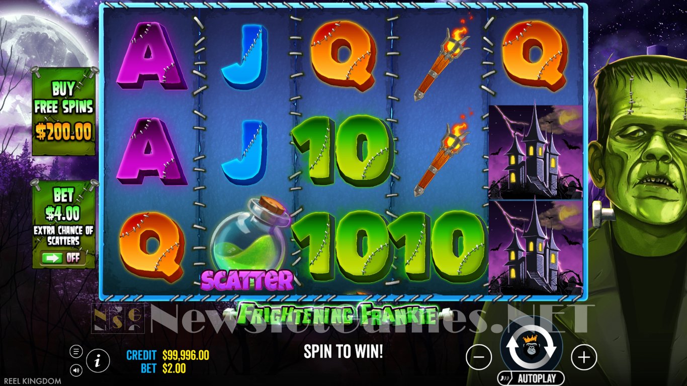 Frightening Frankie Slot Slot Image in Demo - pic. 2