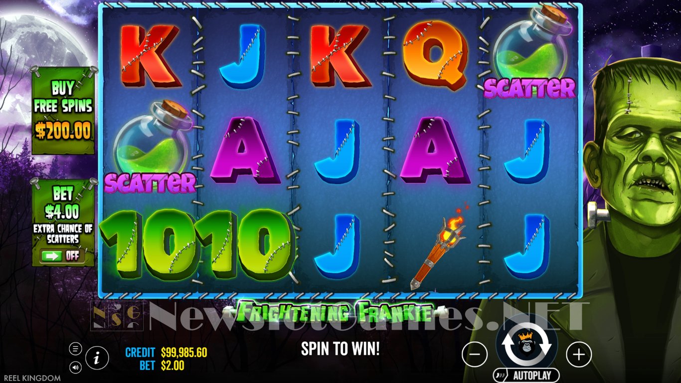 Frightening Frankie Slot Slot Image in Demo - pic. 4