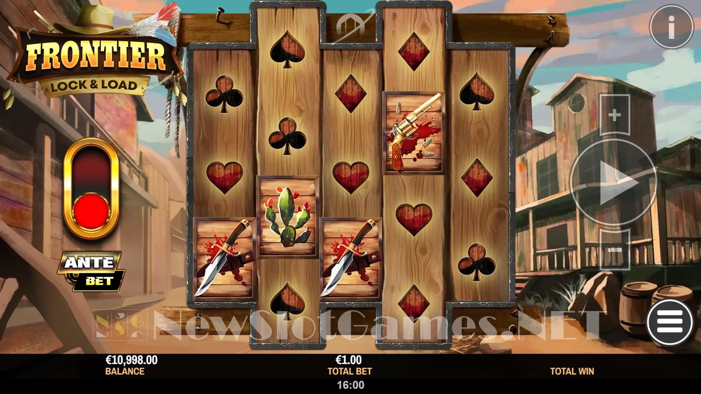 Frontier Lock & Load Slot Demo Image