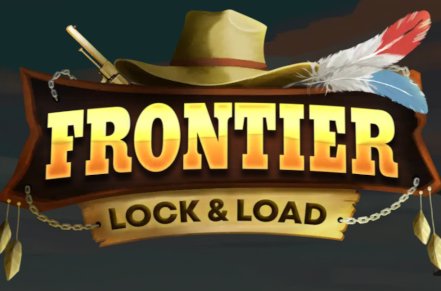 Frontier Lock & Load Slot Logo