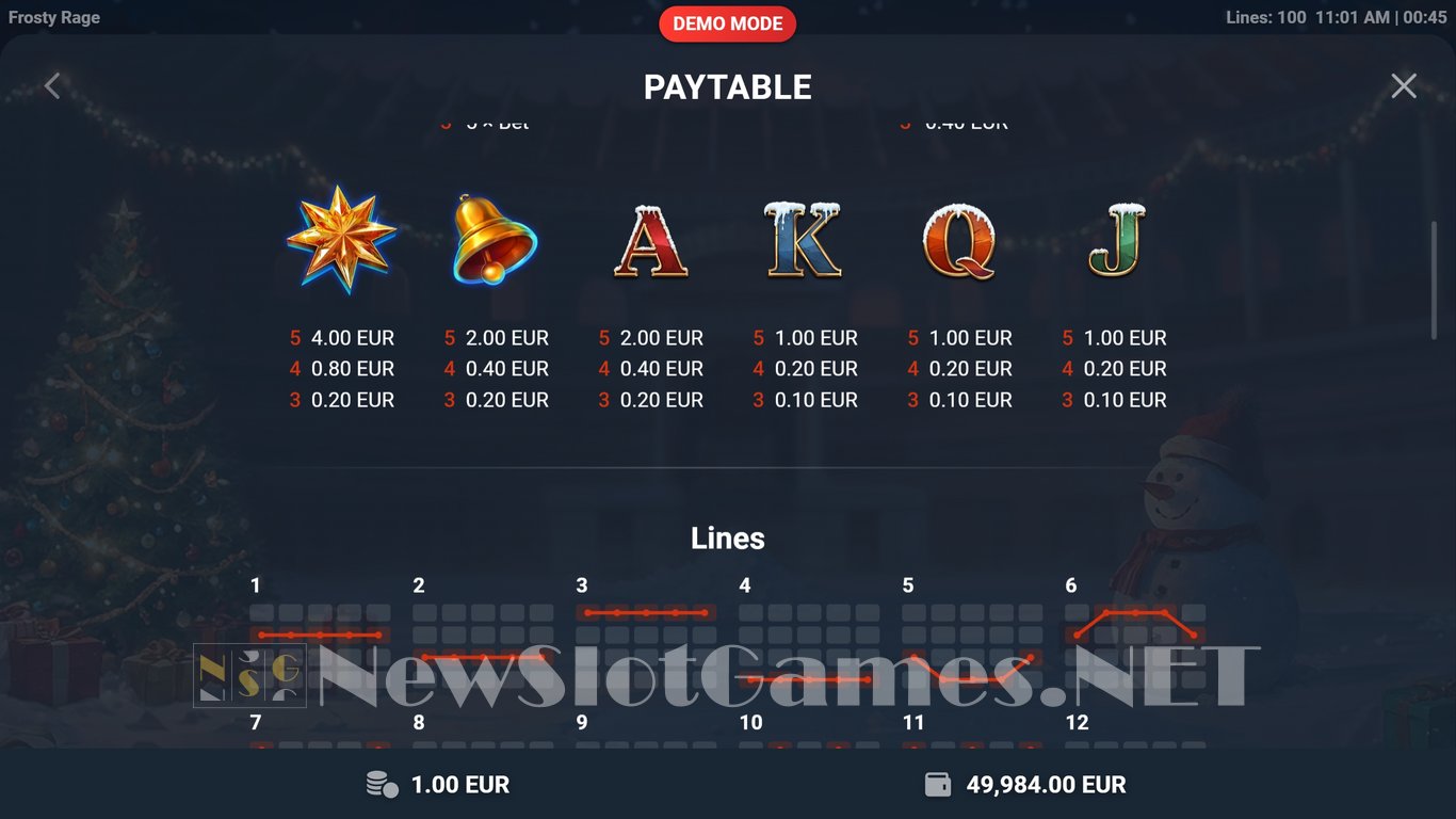 Frosty Rage Slot Slot Image in Demo - pic. 7