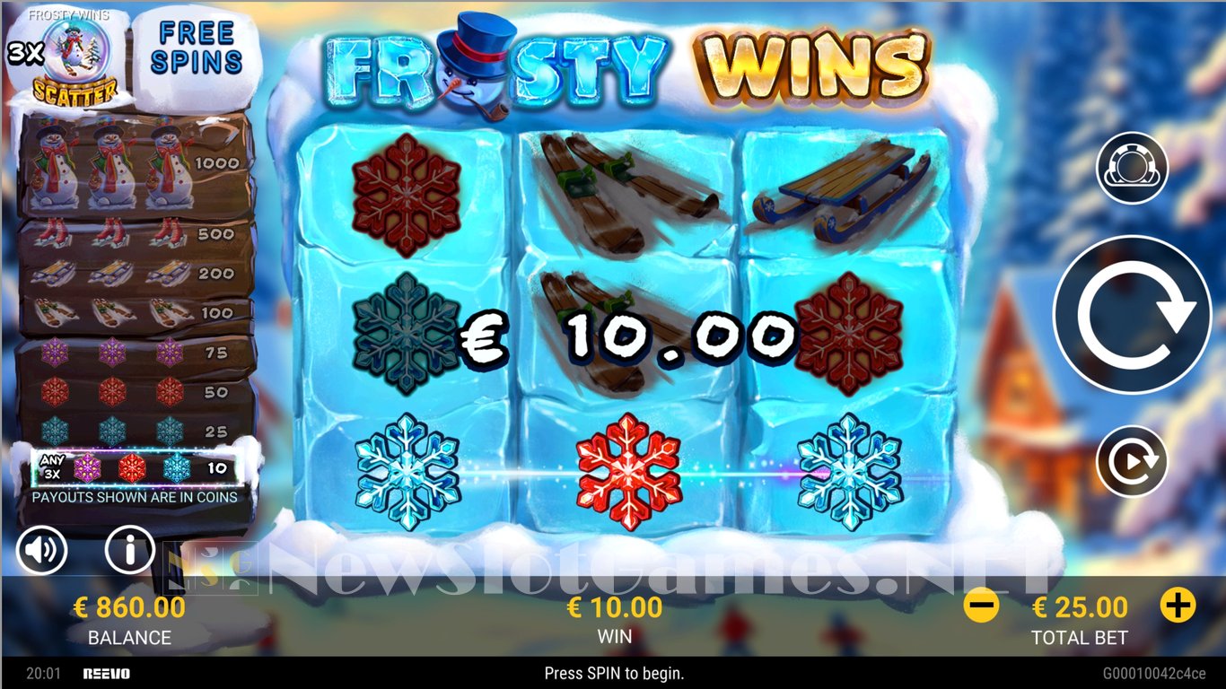 Frosty Wins Slot Slot Image in Demo - pic. 3