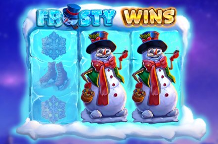 Frosty Wins Slot Logo
