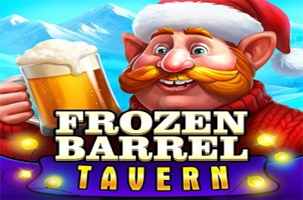 Frozen Barrel Tavern Slot Logo