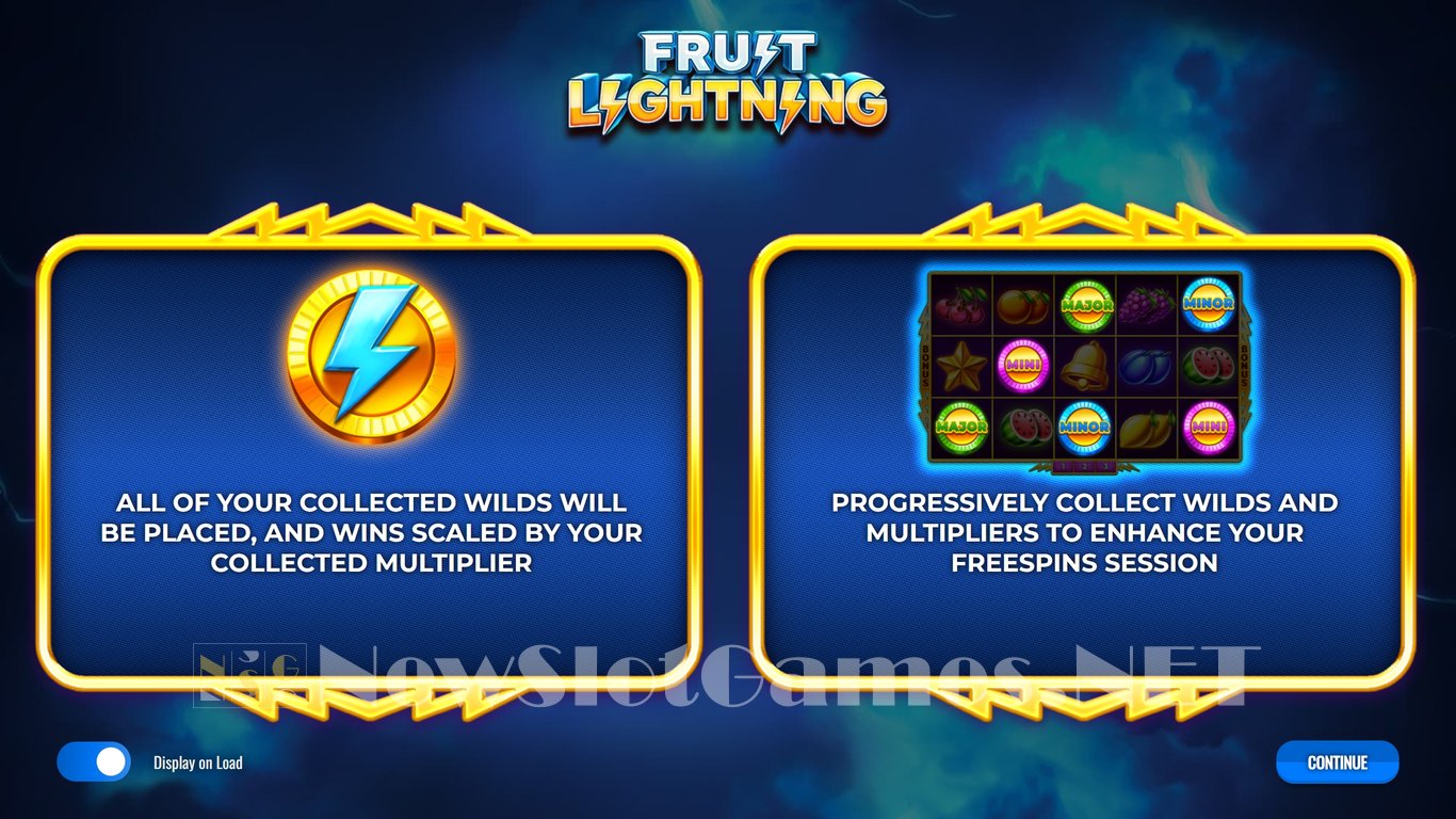 Fruit Lightning Slot Demo Image