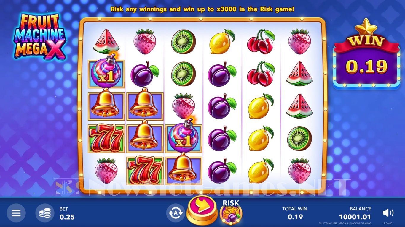 Fruit Machine Mega X Slot Slot Image in Demo - pic. 2