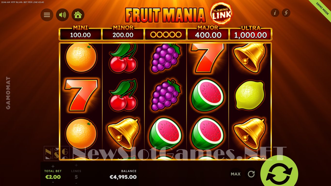 Fruit Mania Flaming Link Slot Slot Image in Demo - pic. 4