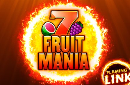 Fruit Mania Flaming Link Slot Logo