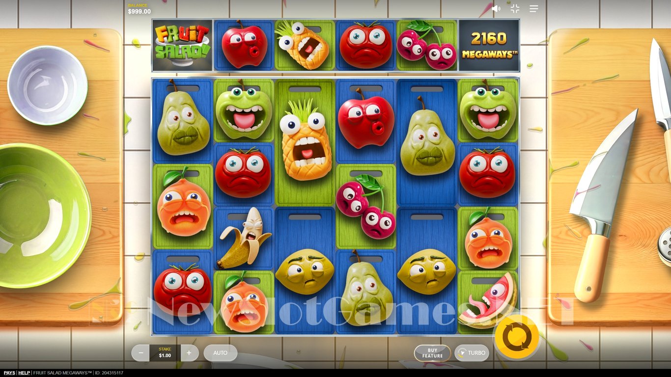 Fruit Salad Megaways Slot Demo Image