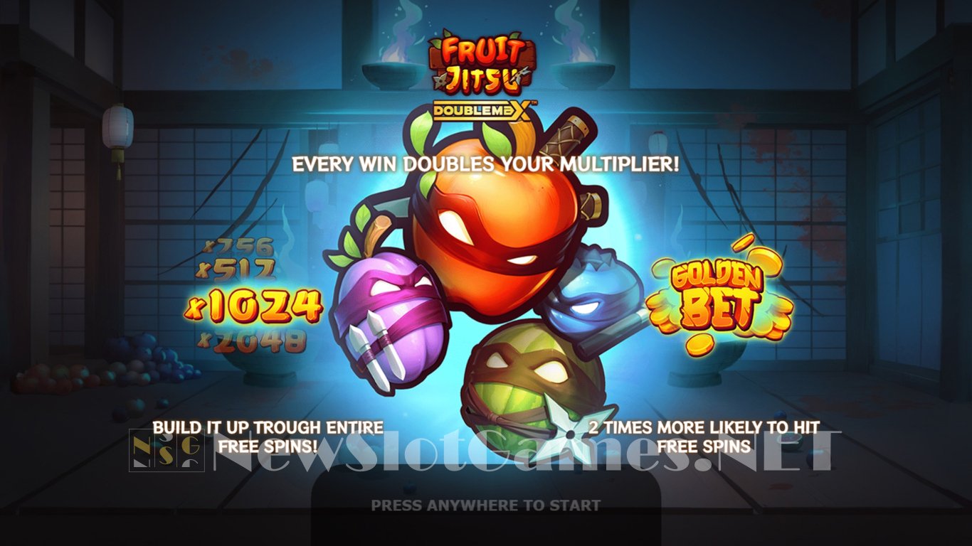 Fruitjitsu DoubleMax Slot Demo Image