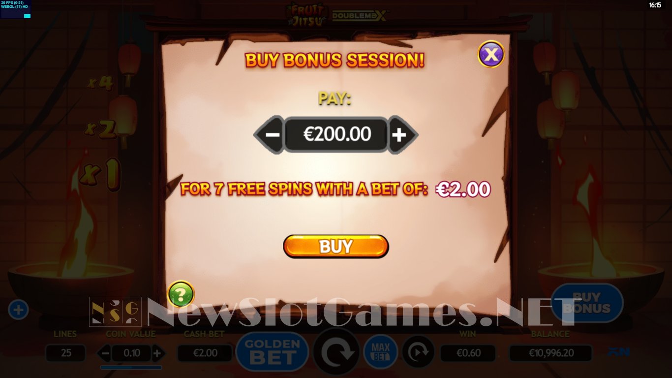 Fruitjitsu DoubleMax Slot Slot Image in Demo - pic. 5