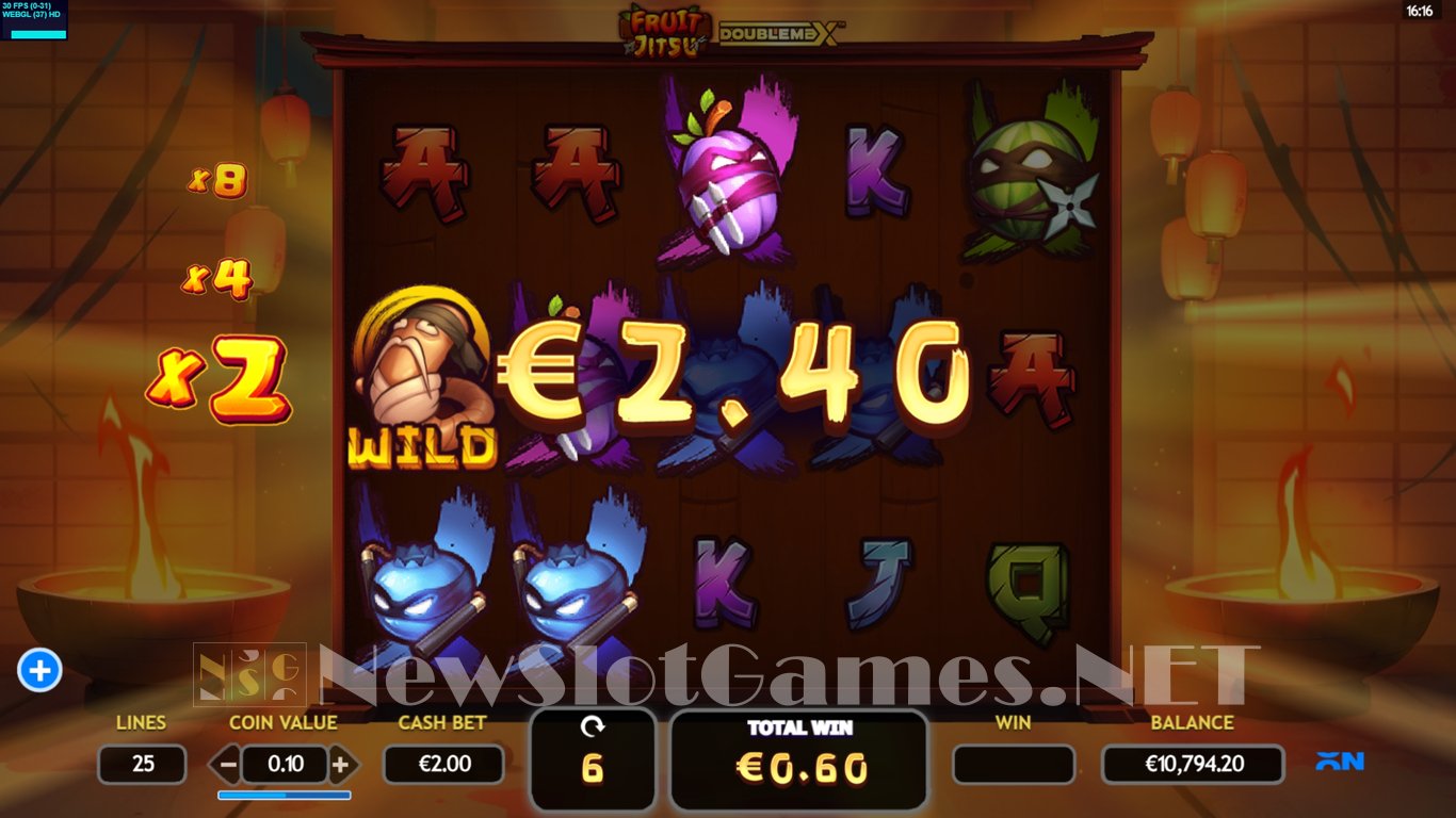 Fruitjitsu DoubleMax Slot Slot Image in Demo - pic. 8