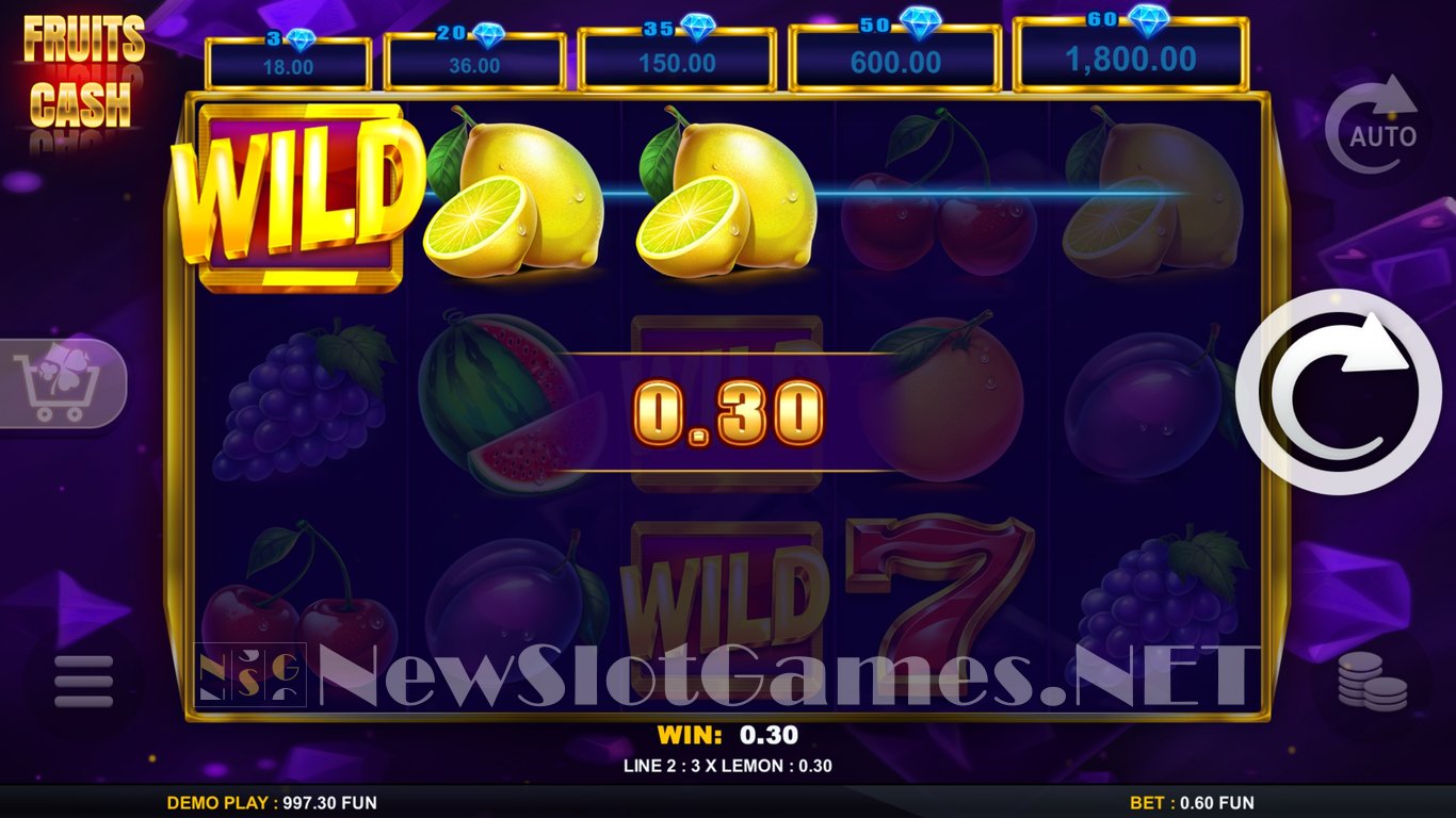 Fruits Cash Slot Slot Image in Demo - pic. 5